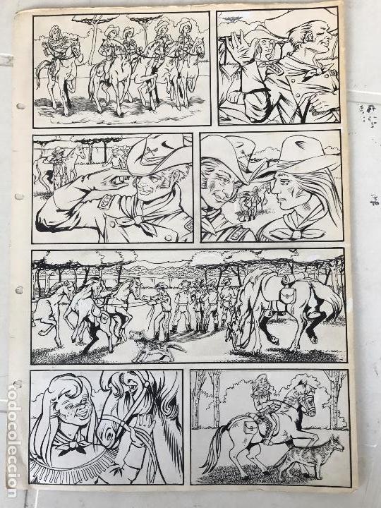 C&oacute;mics: DIBUJO ORIGINAL A TINTA PARA ILUSTRACI&Oacute;N DE C&Oacute;MIC , AN&Oacute;NIMO. - Foto 1
