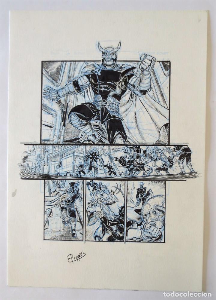 C&oacute;mics: PAGINA ORIGINAL - ORIGINAL ART PAGE COMIC - ROGER BONET - Foto 1