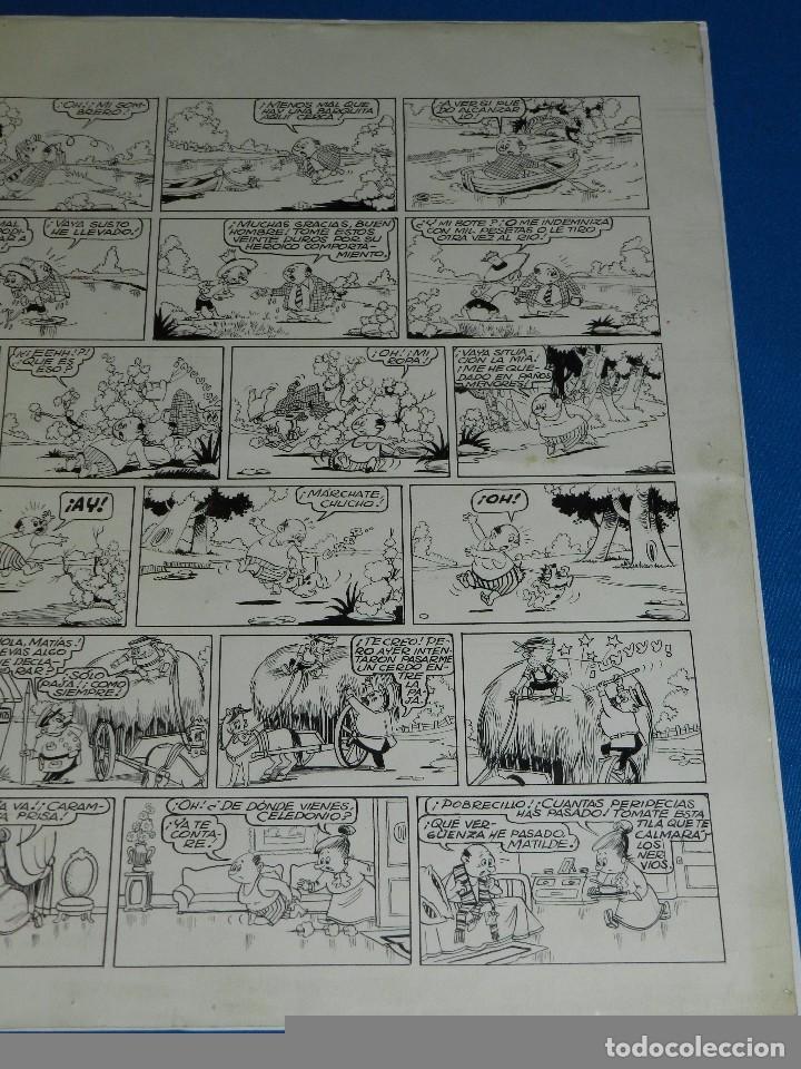 C&oacute;mics: (LL6) DIBUJO ORIGINAL DE J RIZO , LA ODISEA DE DON CELEDONIO , PUBLICADO EN LA RISA, - Foto 5