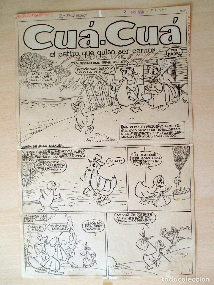 dibujo original plumilla , juan almudi, karpa, - Comprar Art Comic en  todocoleccion - 87414988