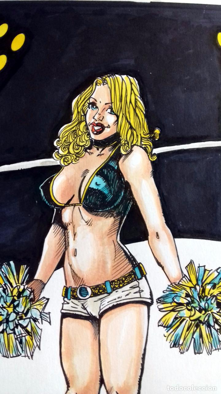 C&oacute;mics: JENNY DE TARDE 2 - ORIGINAL FIRMADO. A4 - Foto 3