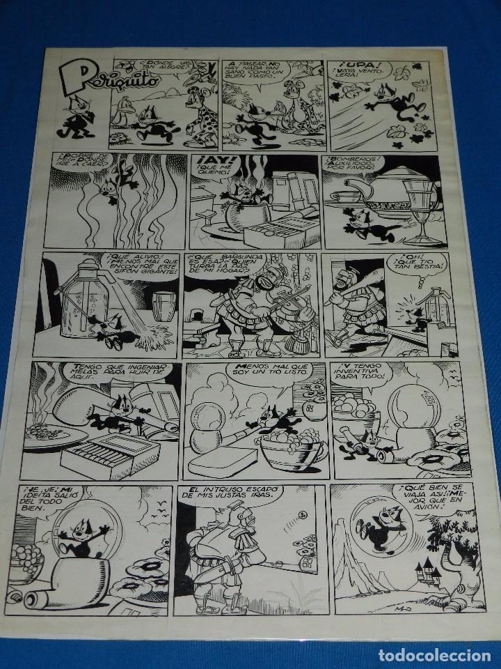 C&oacute;mics: (MART4) DIBUJO ORIGINAL DE MARTINEZ - PERIQUITO , EDT MARCO, PUBLICADO EN LA RISA - Foto 1