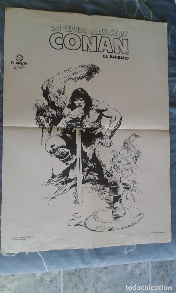 C&oacute;mics: POSTER LA ESPADA SALVAJE DE CONAN, PLANETA AGOSTINI - Foto 1