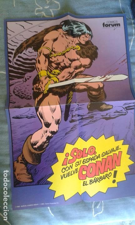 C&oacute;mics: POSTER CONAN  FORUM 1983 - Foto 1