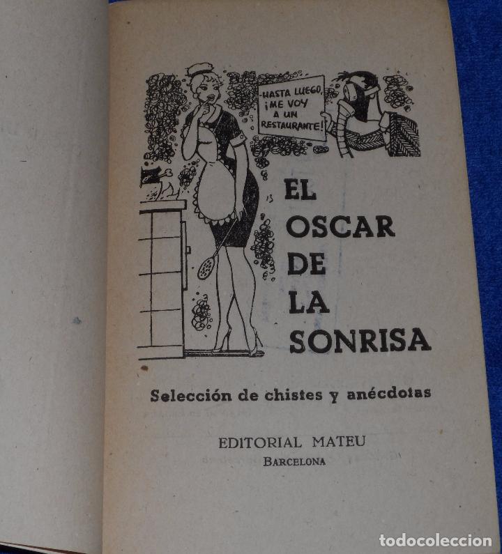 C&oacute;mics: El oscar de la sonrisa - El oscar de la risa - Editorial Mateu (1963) - Foto 2