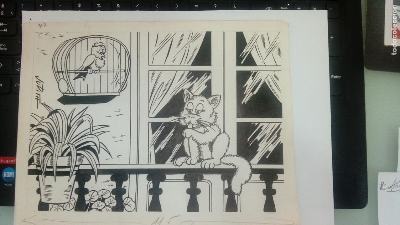 C&oacute;mics: JUDITH DIBUJO ORIGINAL PUBLICADO EN PATUFET - Foto 1