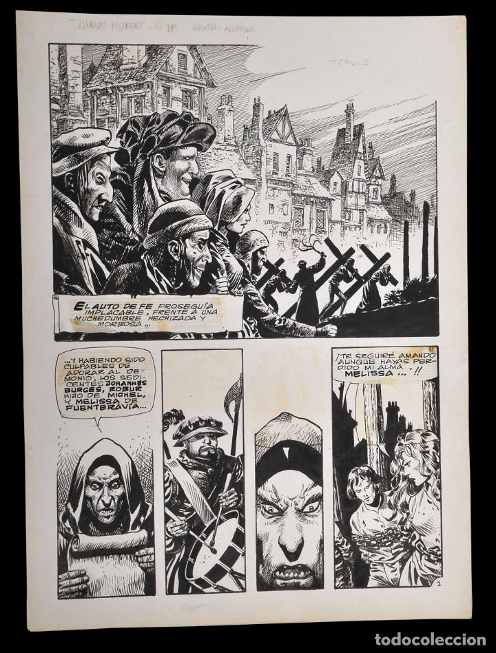 C&oacute;mics: ENRIQUE ALCATENA - PAGINA ORIGINAL - Foto 1
