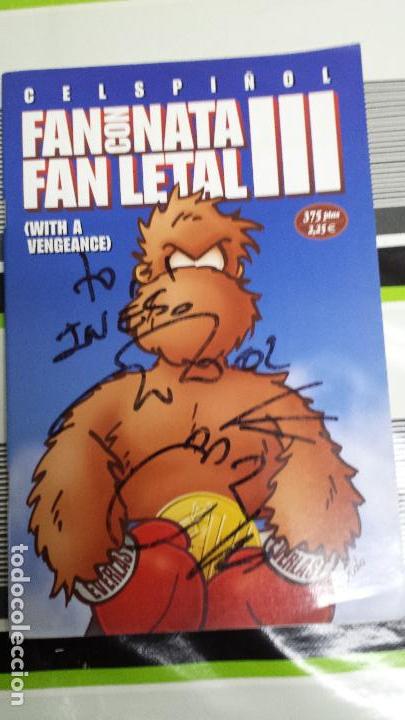 C&oacute;mics: FANLETAL III de Cels pi&ntilde;ol , con dibujo firma y dedicatoria - Foto 1