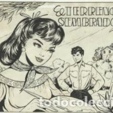 Cómics: CUADERNILLO ORIGINAL COMPLETO DE TRINI TINTURÉ. EL TERRENO SEMBRADO. 1958. . Lote 147536478