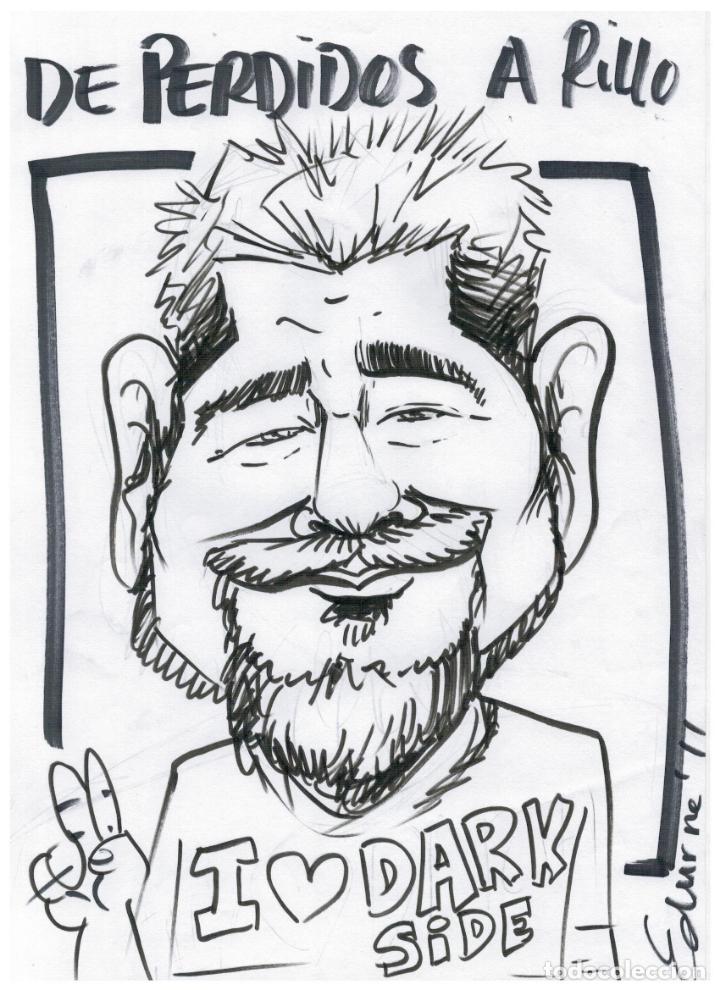 C&oacute;mics: DIBUO ORIGINAL EDURNE - DE PERDIDOS A RILLO - 29,5 CM X 21 CM. - Foto 1