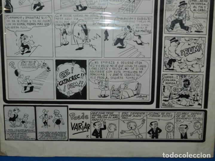C&oacute;mics: (MA1) DIBUJO ORIGINAL DE MACIAN - BALLESTER , RIPOLL - PUBLICADO EN LA RISA , EDT MARCO - Foto 2