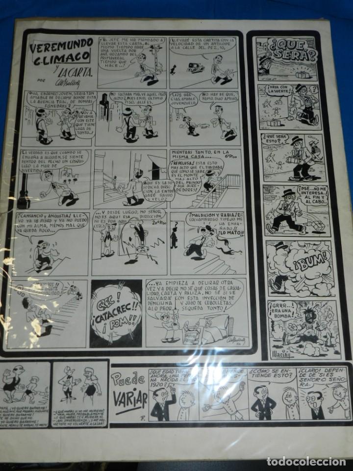 C&oacute;mics: (MA1) DIBUJO ORIGINAL DE MACIAN - BALLESTER , RIPOLL - PUBLICADO EN LA RISA , EDT MARCO - Foto 3