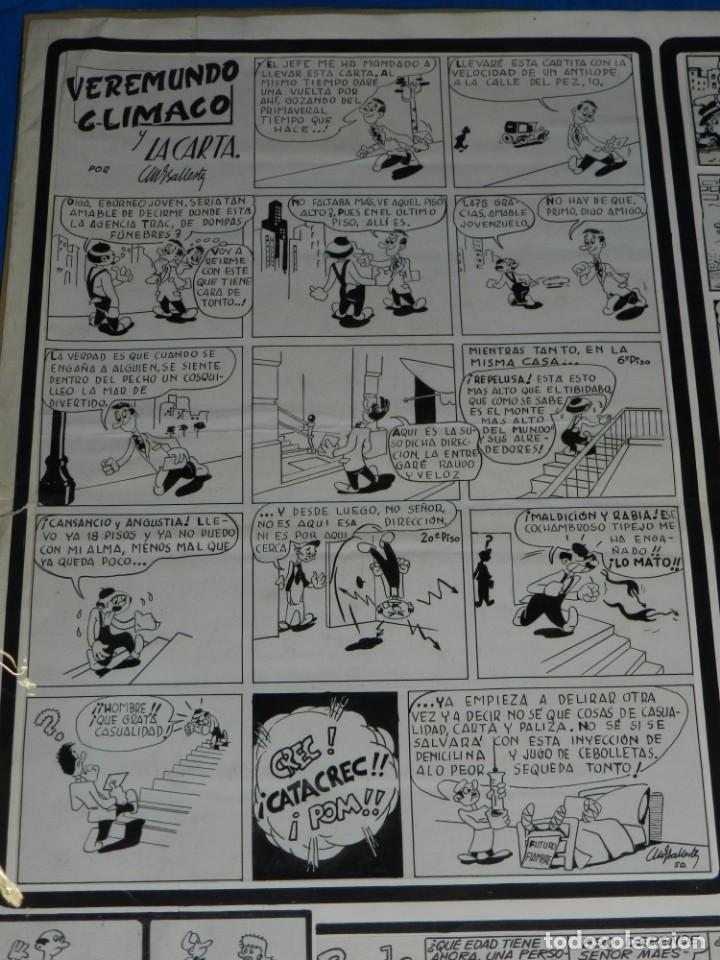 C&oacute;mics: (MA1) DIBUJO ORIGINAL DE MACIAN - BALLESTER , RIPOLL - PUBLICADO EN LA RISA , EDT MARCO - Foto 4