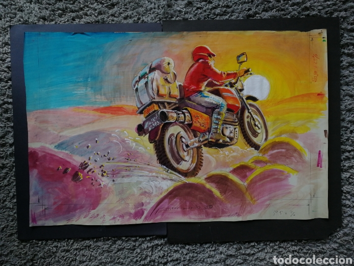 C&oacute;mics: DIBUJO ORIGINAL DOBLE P&Aacute;GINA - Foto 1