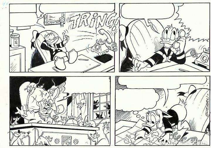 C&oacute;mics: PAGINA ORIGINAL DISNEY DONALD - Foto 1