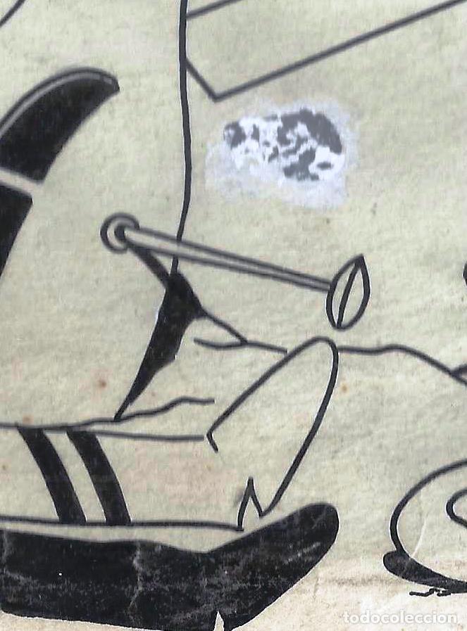 C&oacute;mics: Original de Miquel Ripoll Guadayol. Duda. Publicado en la d&eacute;cada de los 50. - Foto 2
