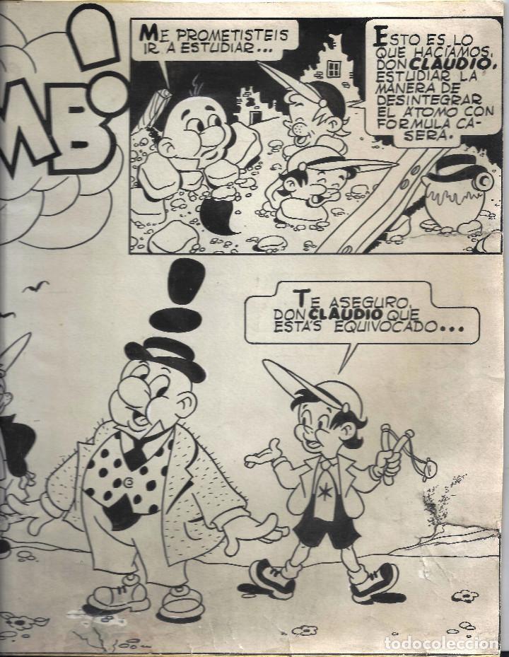 C&oacute;mics: Original de Miquel Ripoll Guadayol. Duda. Publicado en la d&eacute;cada de los 50. - Foto 6