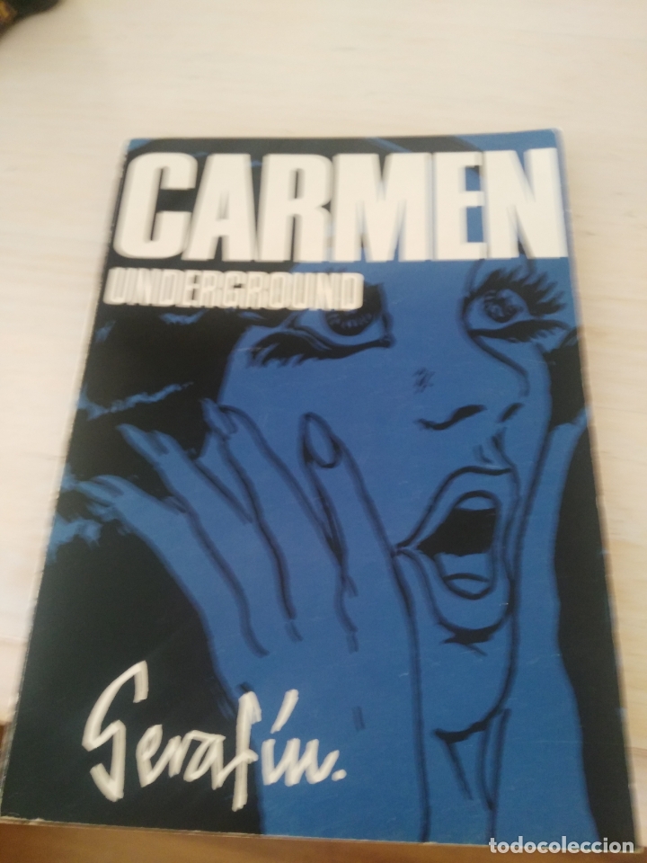 C&oacute;mics: Carmen underground primera edici&oacute;n con dedicatoria - Foto 1