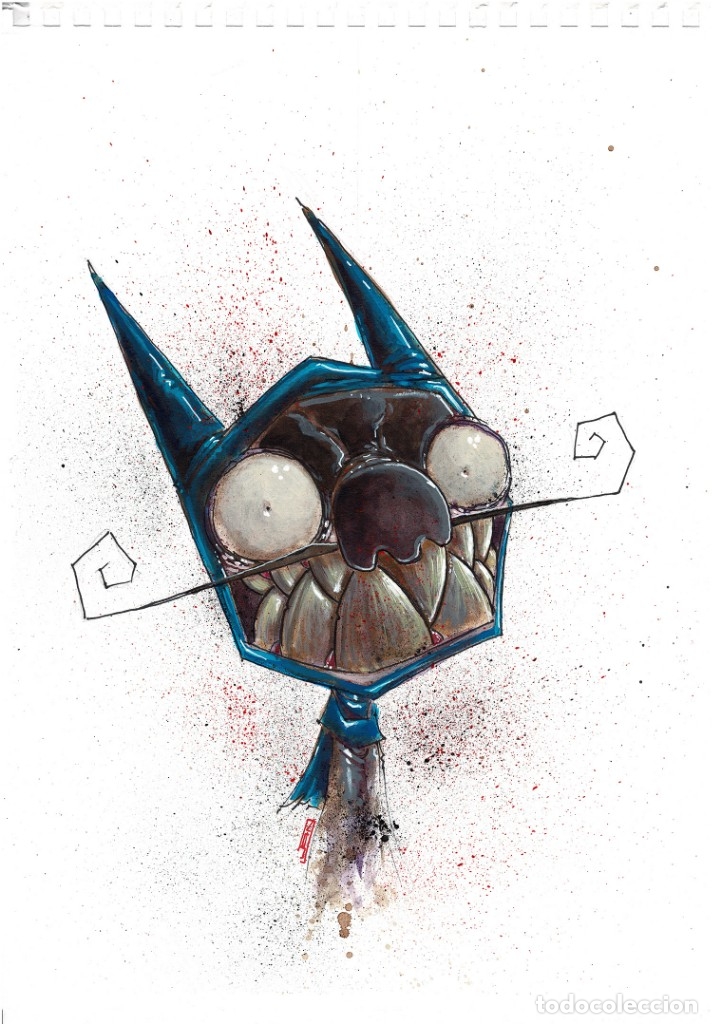 C&oacute;mics: BATMAN #2 -Dibujo ORIGINAL - JUAN RUB&Iacute; - DKILLERPANDA - Foto 1