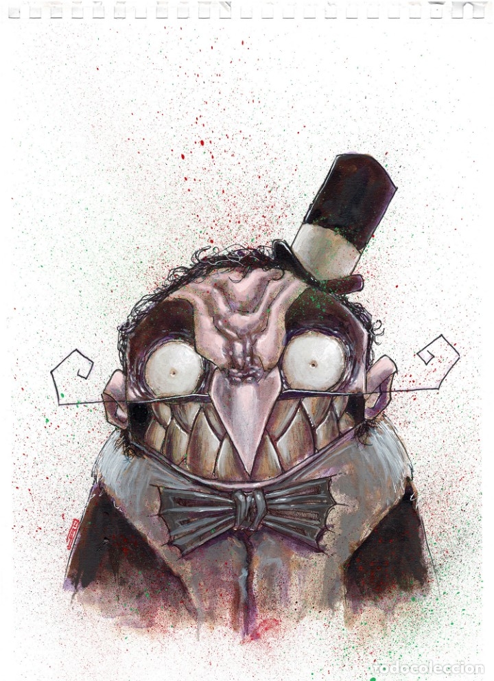 C&oacute;mics: PING&Uuml;INO - Dibujo ORIGINAL - JUAN RUB&Iacute; - DKILLERPANDA - Foto 1