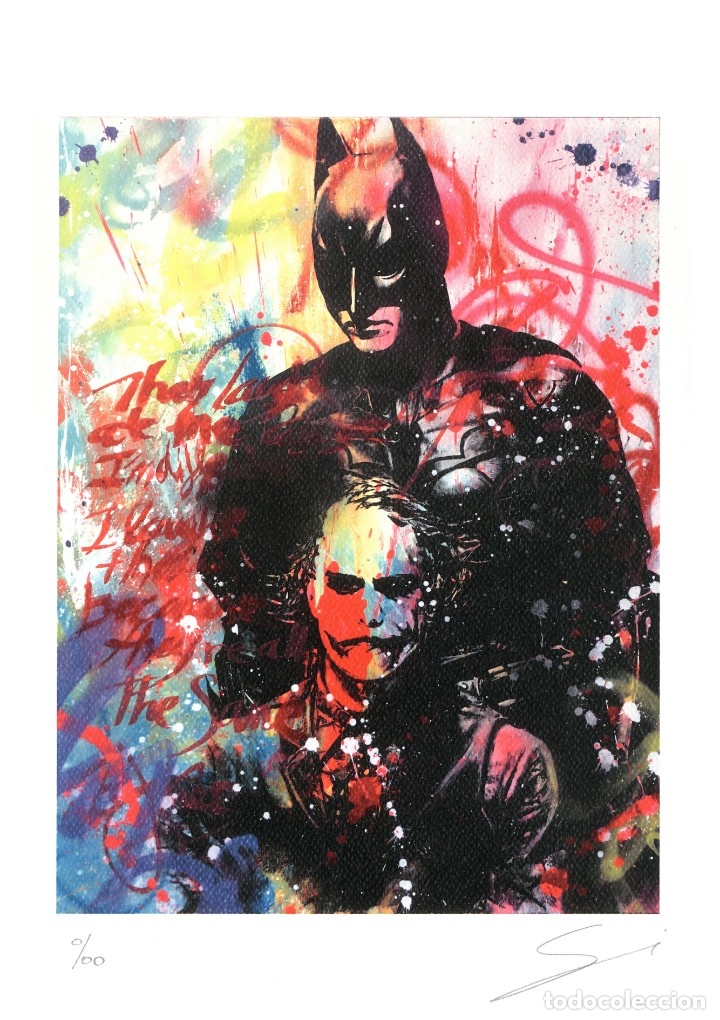 C&oacute;mics: BATMAN & JOKER - Gicl&eacute;e Edici&oacute;n Limitada - SERGI MESTRES - Foto 1