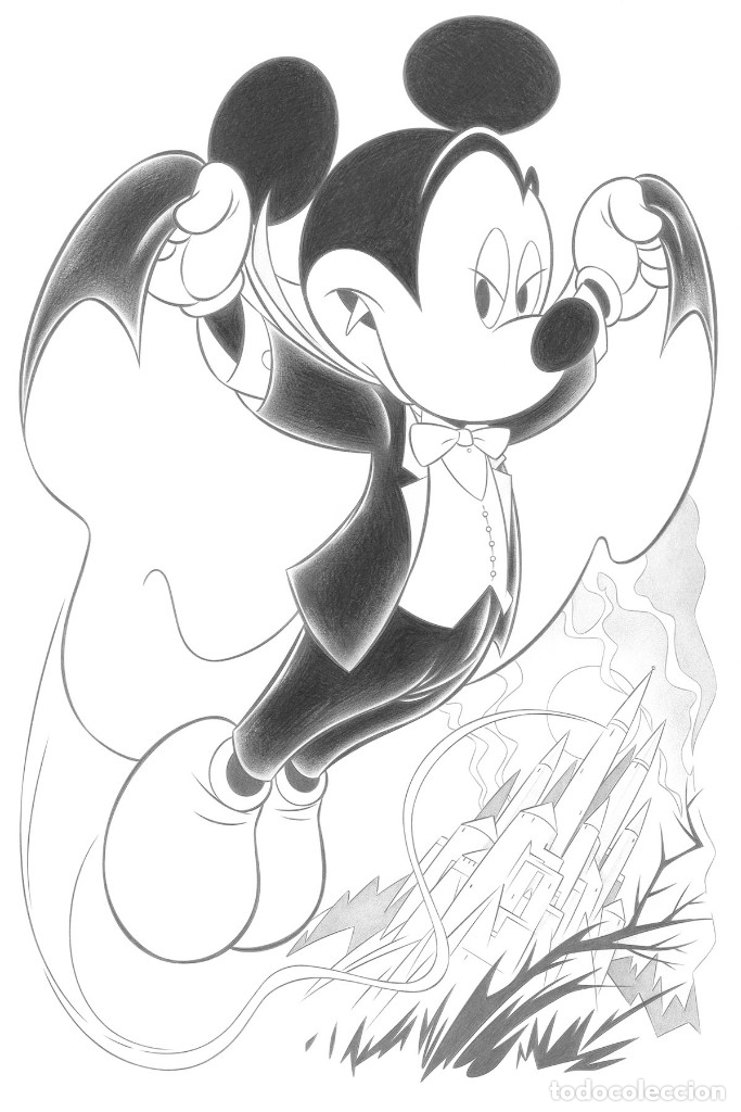 C&oacute;mics: MICKEY DRACULA - Gicl&eacute;e Edici&oacute;n Limitada - JAUME ESTEVE - Foto 1