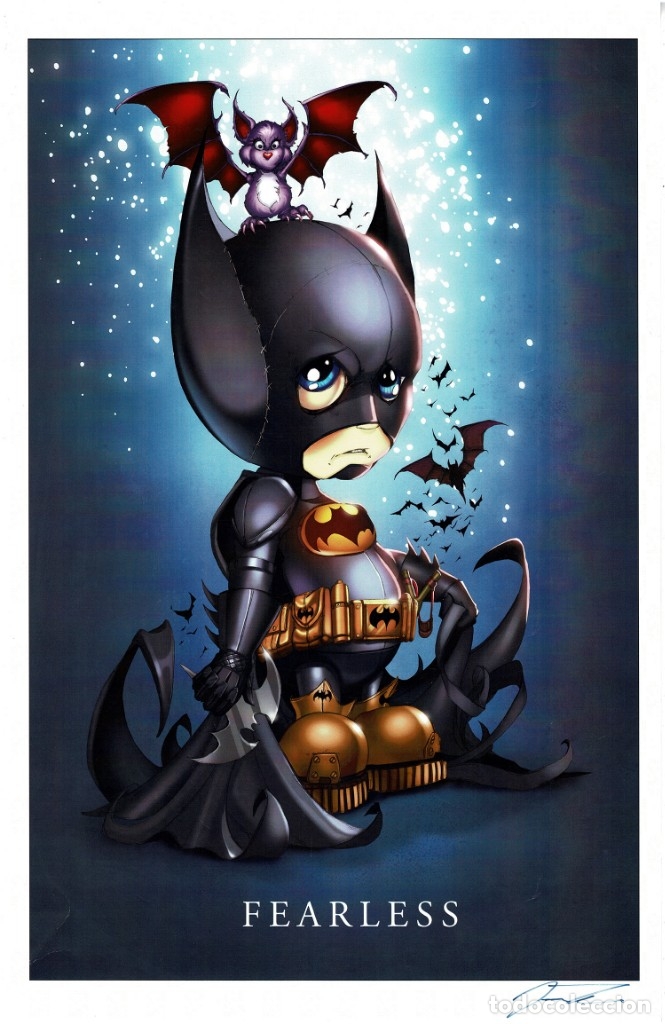 C&oacute;mics: CHIBBI BATMAN - Gicl&eacute;e Edici&oacute;n Limitada - JAMIE TYNDALL - Foto 1