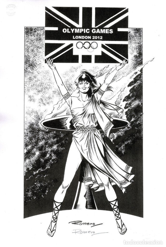C&oacute;mics: OLIMPIADAS LONDRES #2 - Gicl&eacute;e Edici&oacute;n Limitada - ROMERO - Foto 1
