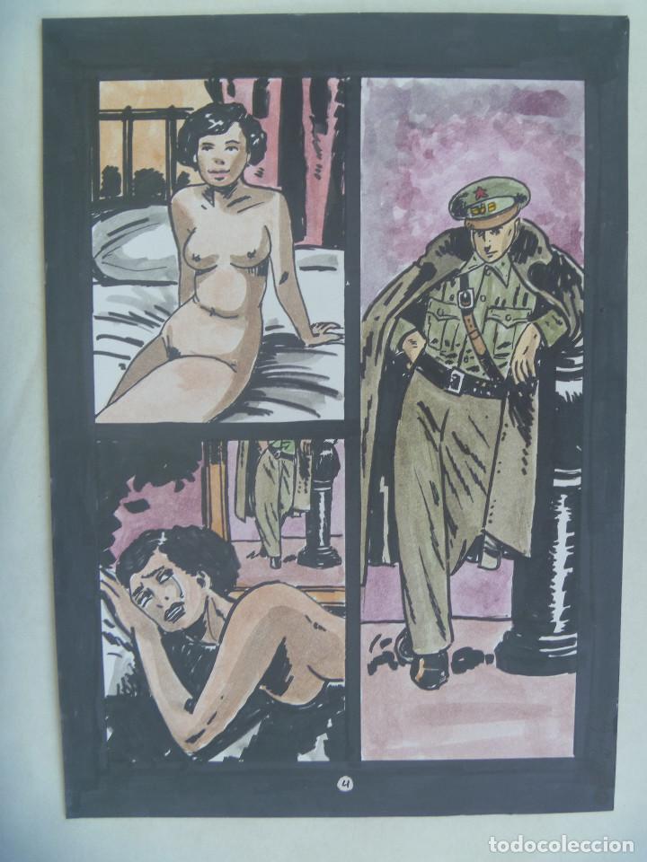 C&oacute;mics: GUERRA CIVIL : HOJA DE COMIC INACABADO - Foto 1