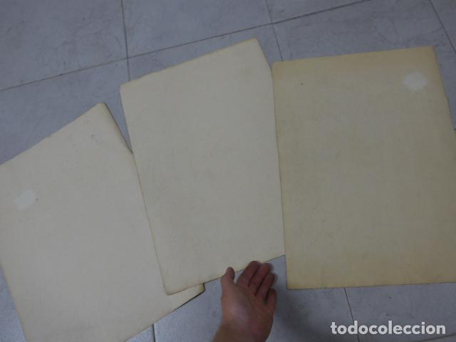 C&oacute;mics: Lote 3 dibujo original de tebeo o comic titulado extra&ntilde;o poder, originales a tinta. - Foto 16