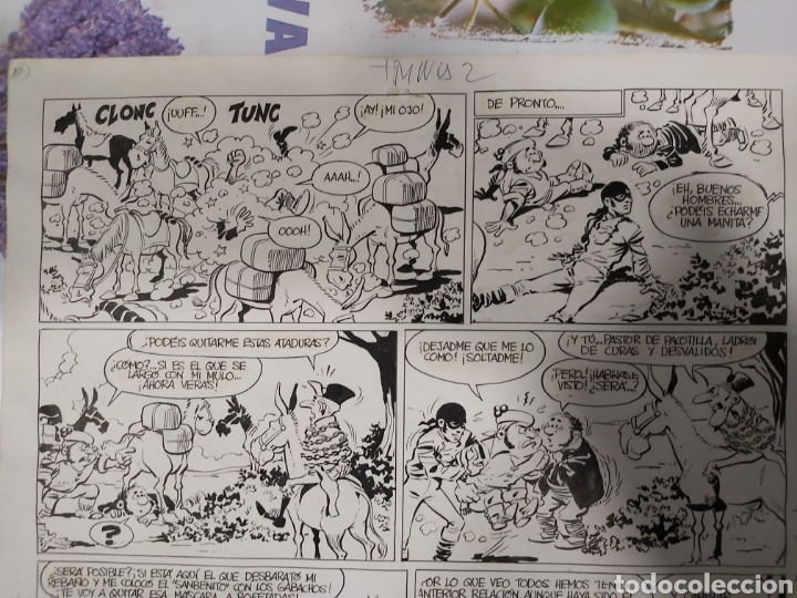 C&oacute;mics: P&aacute;gina original de Los Guerrilleros de Bernet Toledano - Foto 2