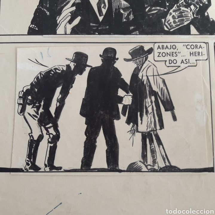 C&oacute;mics: Pagina original del Sargento Kirk de Hugo Pratt. - Foto 4