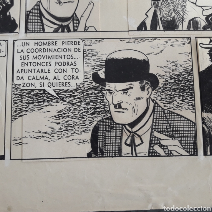 C&oacute;mics: Pagina original del Sargento Kirk de Hugo Pratt. - Foto 5