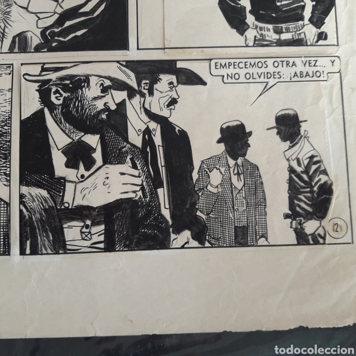 C&oacute;mics: Pagina original del Sargento Kirk de Hugo Pratt. - Foto 6