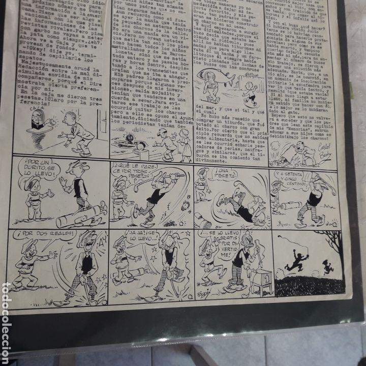 C&oacute;mics: Pagina original de la Risa Emilio Boix y Carlos Bech - Foto 1