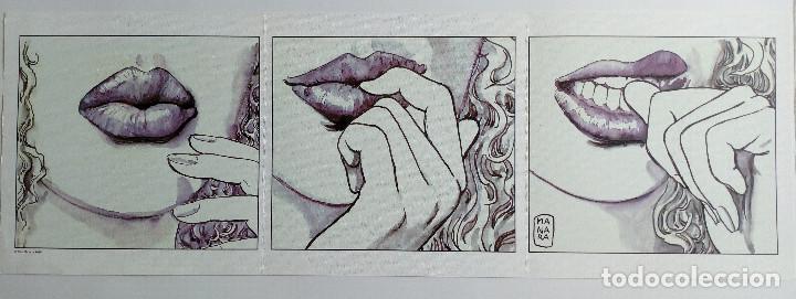 C&oacute;mics: Tr&iacute;ptico de Milo Manara, impresi&oacute;n offset - Foto 1