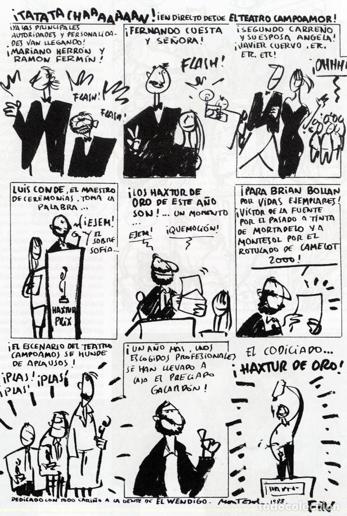 C&oacute;mics: ART ORIGINAL MONTESOL Y LOS PREMIOS HAXTUR - Foto 2