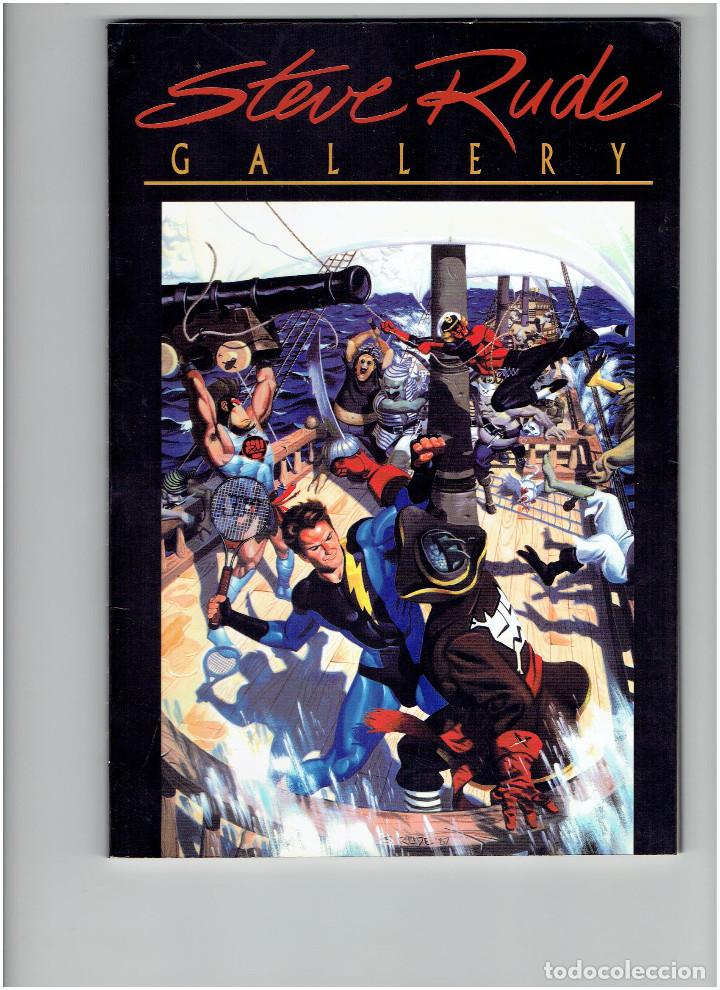 C&oacute;mics: * STEVE RUDE GALLERY(EN ESPA&Ntilde;OL) * GLOBAL 1997 * - Foto 1