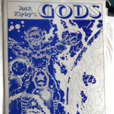 Cómics: PORTAFOLIO JACK KIRBY'S GODS. 1972.. Lote 212730782