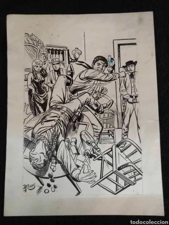 C&oacute;mics: 3 dibujos originales firma J.Ribas - Foto 2
