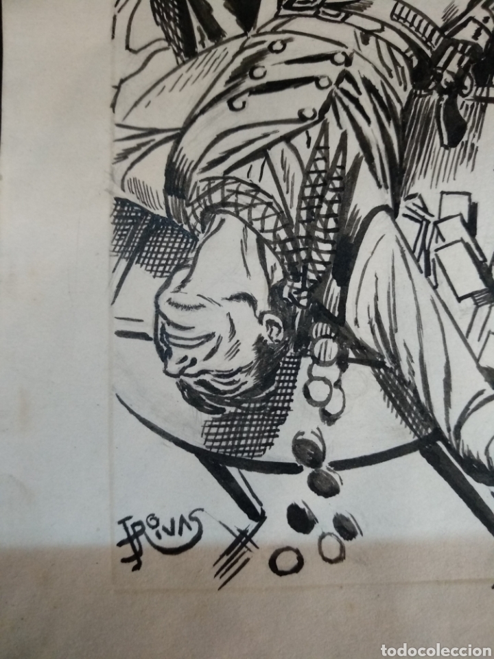 C&oacute;mics: 3 dibujos originales firma J.Ribas - Foto 3