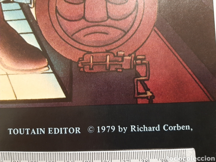 C&oacute;mics: Poster de Richard Corben, nunca doblado, protocolo del editor - Foto 3