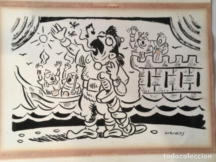 C&oacute;mics: DIBUJO ORIGINAL AZIRES. COMIC. ILUSTRACI&Oacute;N. - Foto 1