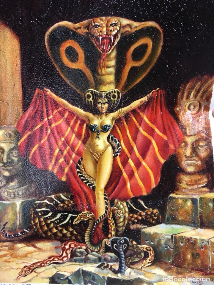 C&oacute;mics: Ilustraci&oacute;n Original de Colls Nadal 1982, 38x55cm - Foto 4