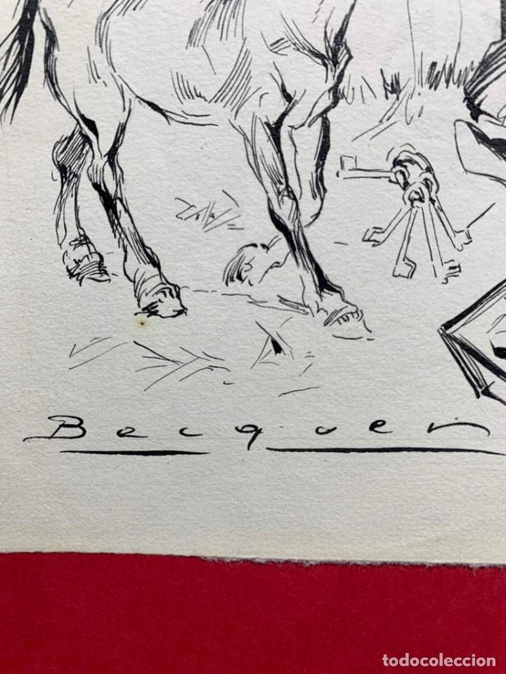 C&oacute;mics: Dibujo original a tinta de B&eacute;cquer (Carlos B&eacute;cquer Dom&iacute;nguez) - Foto 2
