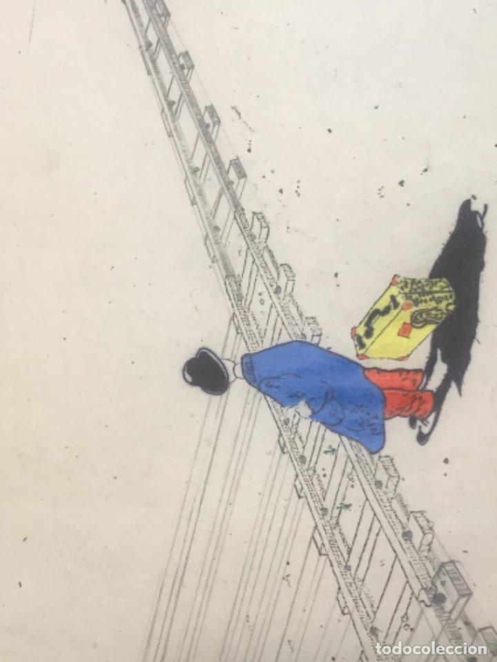 C&oacute;mics: DIBUJO A TINTA PARA COMIC. DESCONOCEMOS AUTOR. - Foto 3