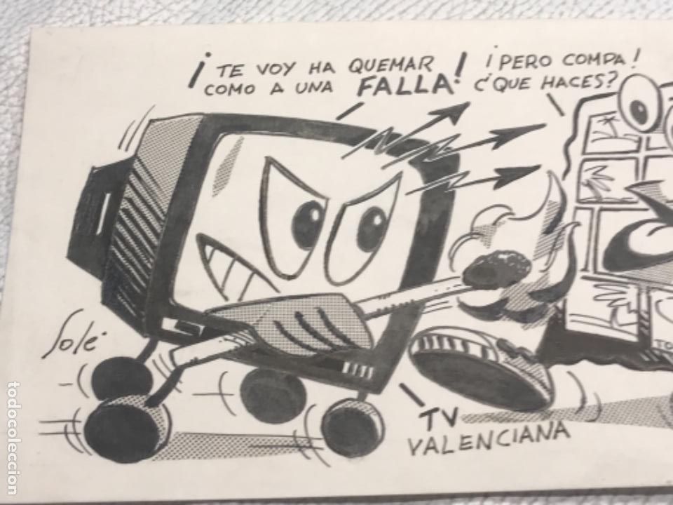C&oacute;mics: DIBUJO A TINTA DE SOL&Eacute;. VI&Ntilde;ETA. - Foto 2