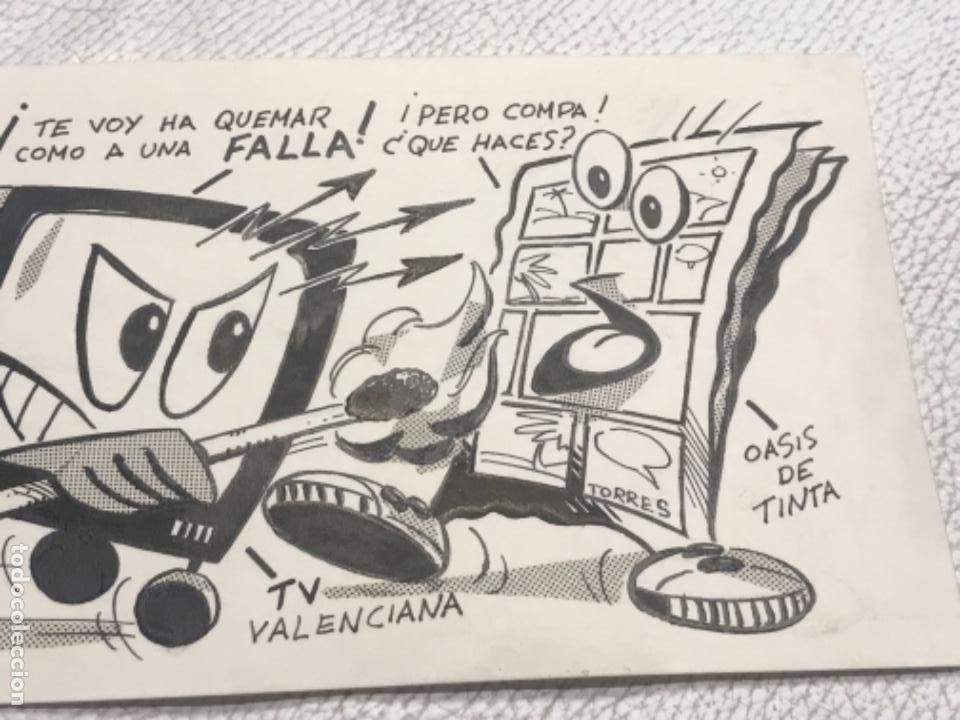 C&oacute;mics: DIBUJO A TINTA DE SOL&Eacute;. VI&Ntilde;ETA. - Foto 3
