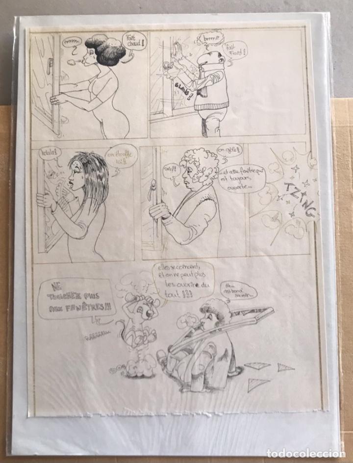 C&oacute;mics: Edika Karali (1940-2025). Original c&oacute;mic art BD. Underground franc&eacute;s. - Foto 1