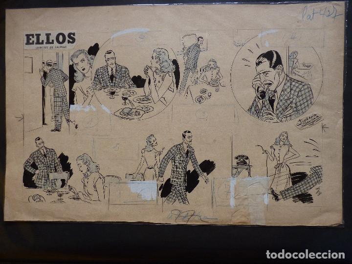 C&oacute;mics: Pagina original Jose Luis Salinas - Ellos - Foto 1